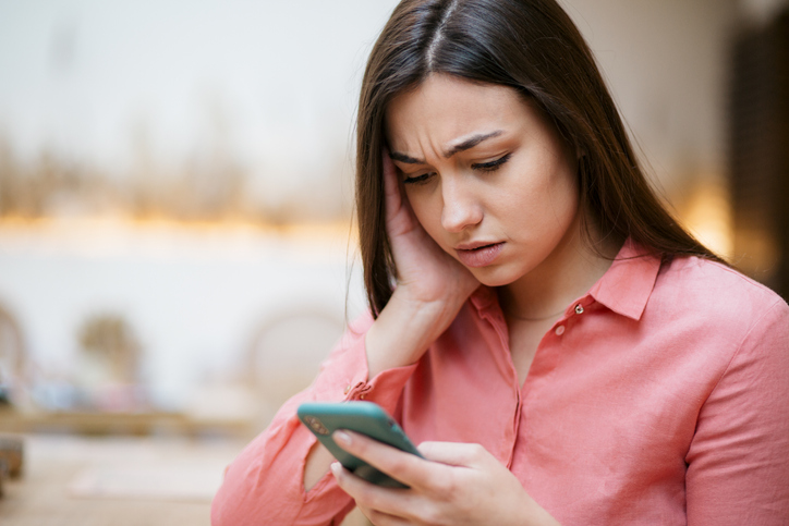 Woman frustrated that her hearing aids are not working